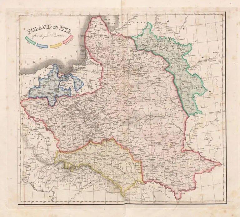 POLAND in 1772, after the first Partition,
