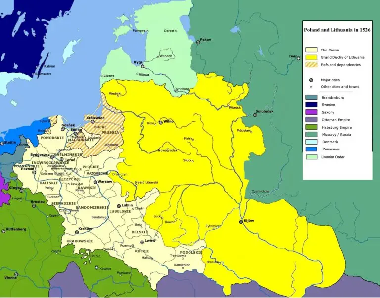 Poland and Lithuania - Before the Union of Lublin (1526)