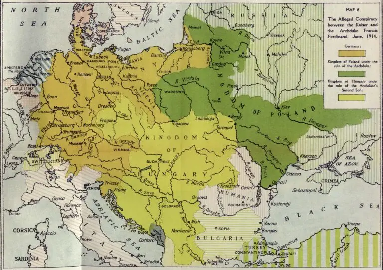 The alleged Conspiracy between the Kaiser and the Archduke Francis Ferdinand,