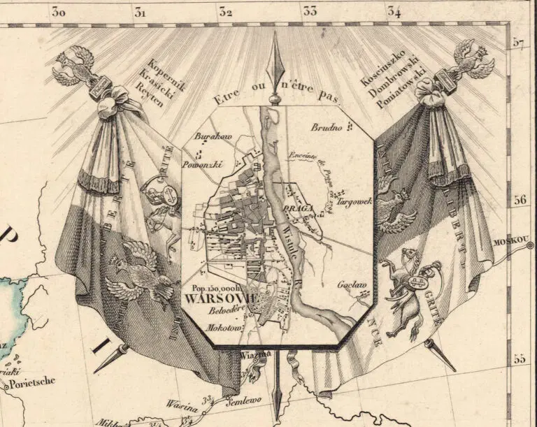 Carte routière, historique et statistique des Etats de l