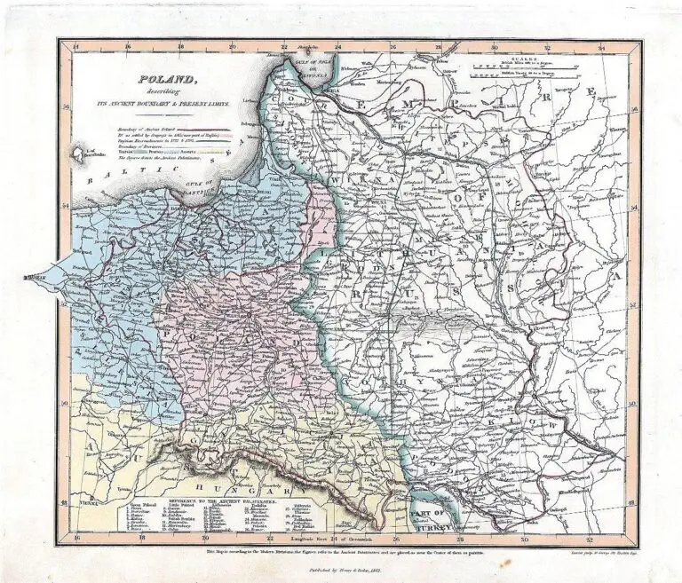 POLAND describing ITS ANCIENT BOUNDARY,