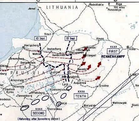 1914: Operations on the Eastern Front