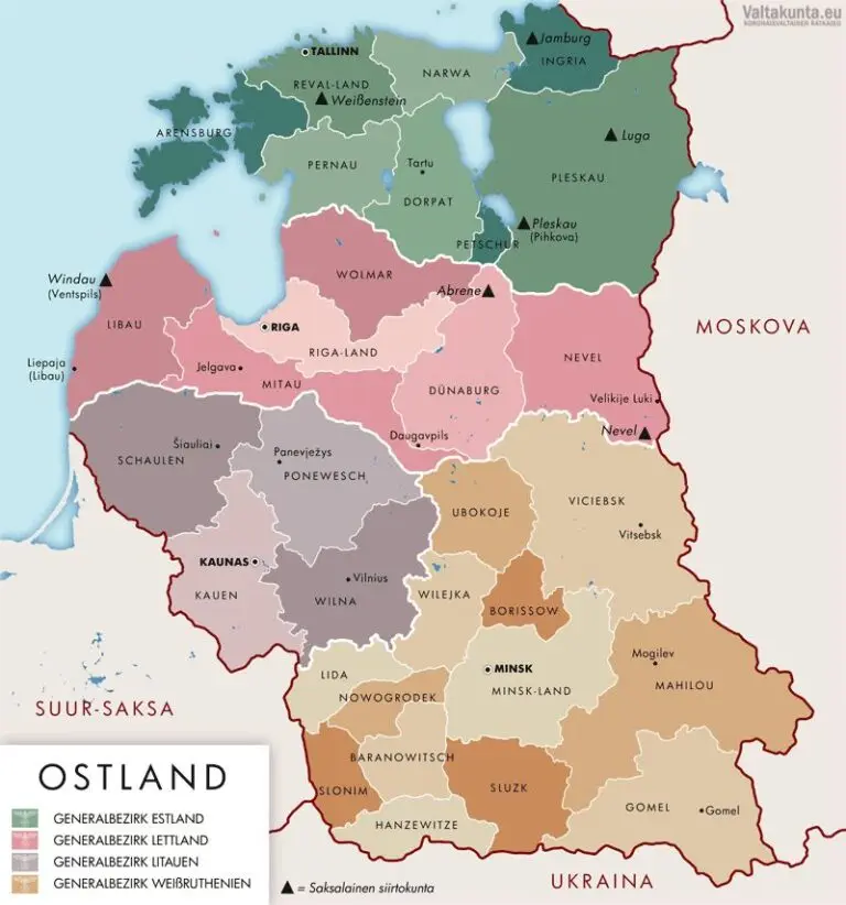 REICHSKOMMISSARIAT OSTLAND.