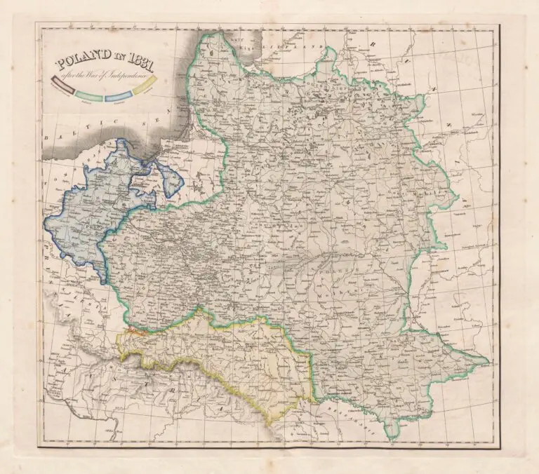 POLAND in 1831 (after the War of Independence),