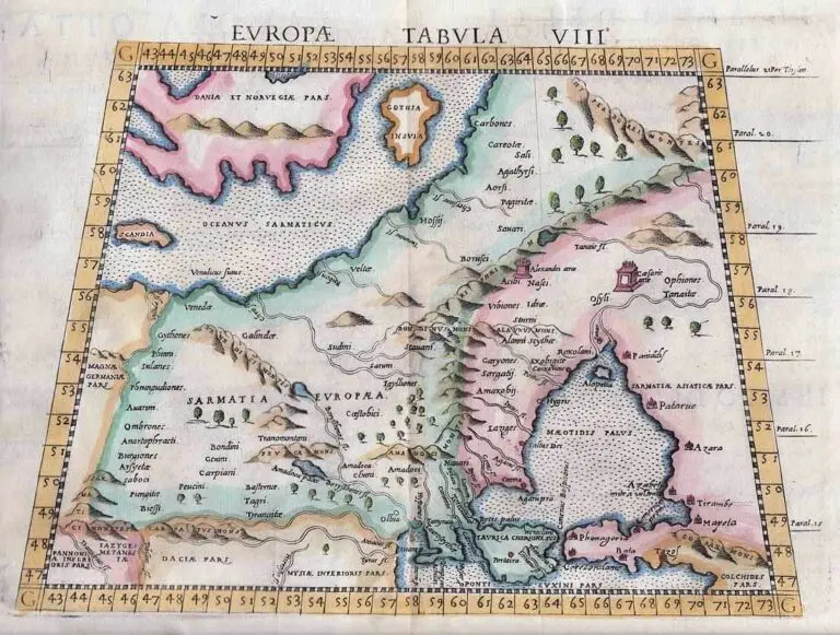 EVROPÆ TABVLA VIII,