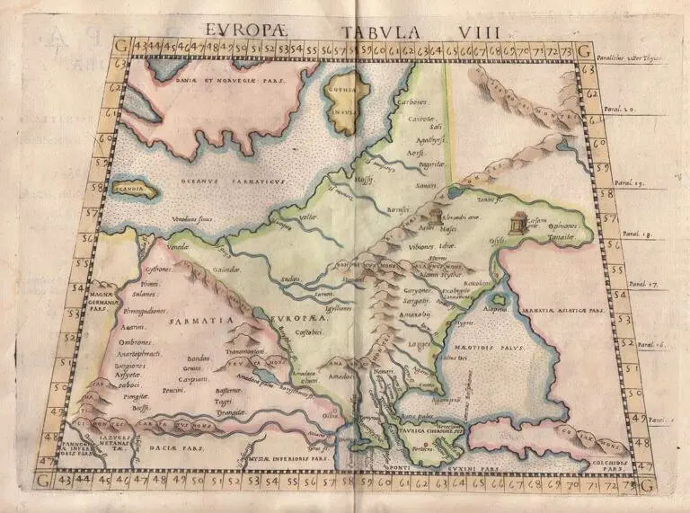 EVROPÆ TABVLA VIII,
