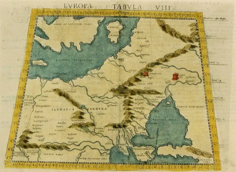 EVROPÆ TABVLA VIII,