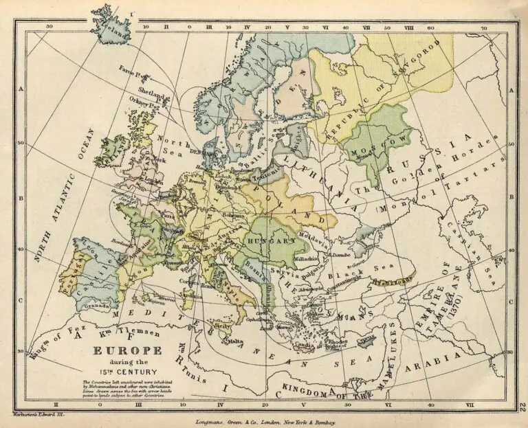 Europe during the 15th Century,