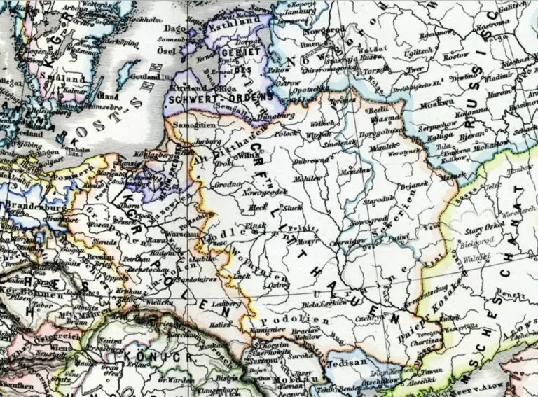 EUROPA während des Zeitraums der Reformation und der Übermacht des Hauses Habsburg