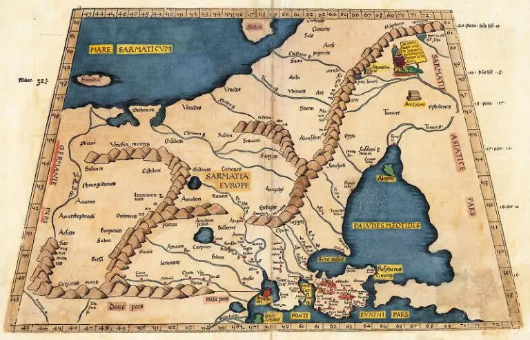 Europa Octava tabula EUR VIII TAB