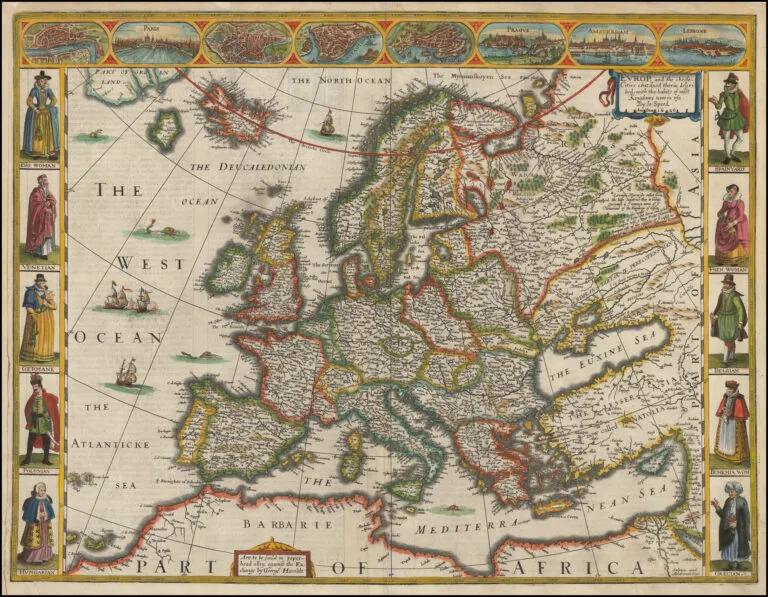 Evrop, and the cheife Cities contained therin...