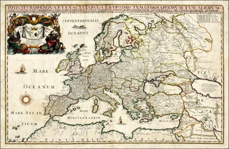 Totius Europæ Nova Et Exacta Tabula ...,