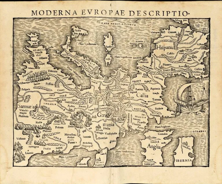 MODERNA EVROPÆ DESCRIPTIO,