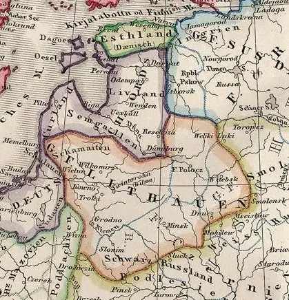 Nord- und Ost- EUROPA im Anfange des XIVten Jahrhunderts,