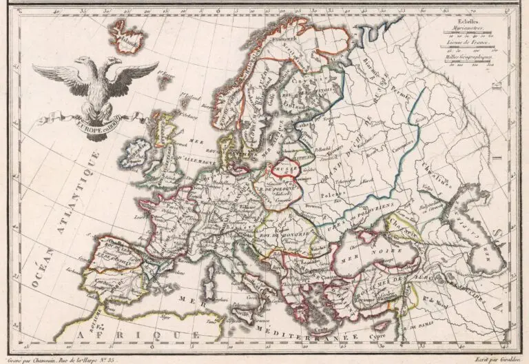 Europe en 1100,