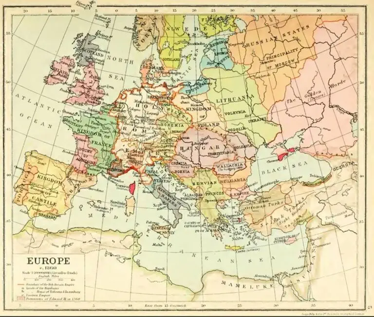 Europe c1360,