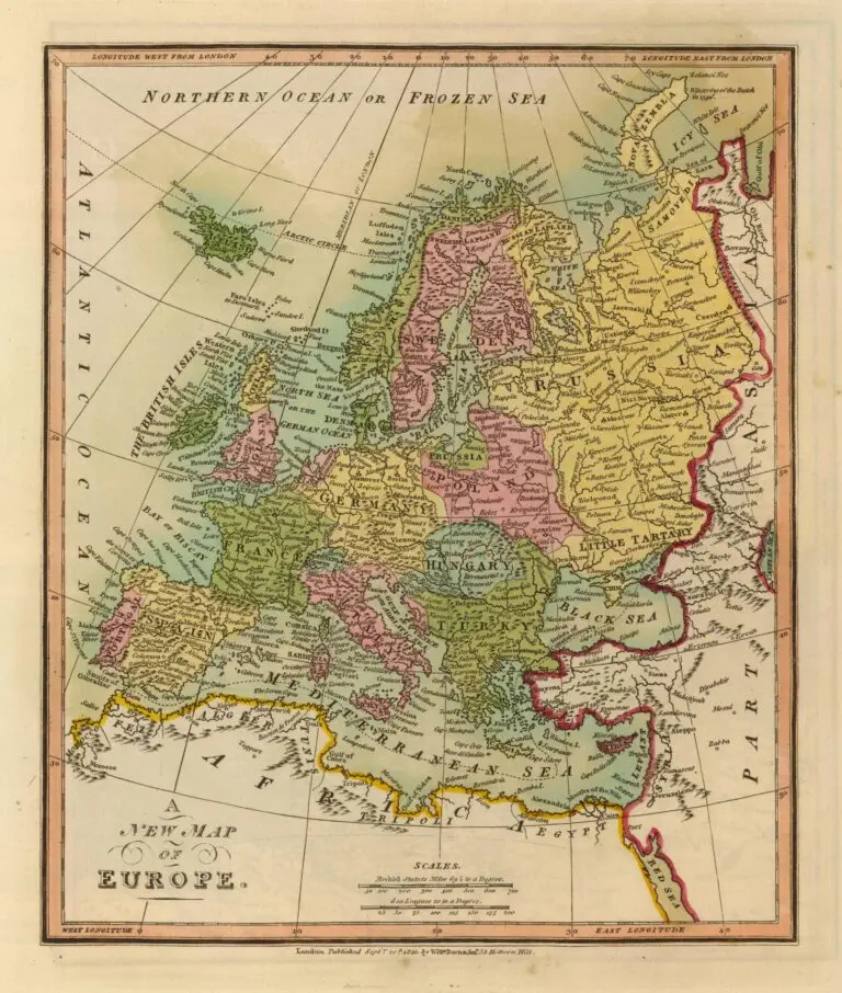 A New Map of Europe,