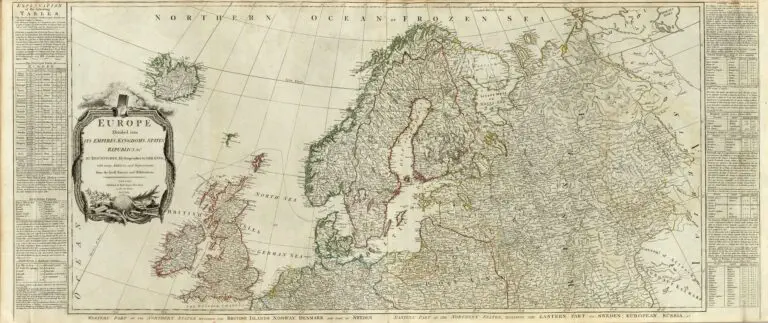 EUROPE Divided into its EMPIRES, KINGDOMS, STATES, REPUBLICS & C..,
