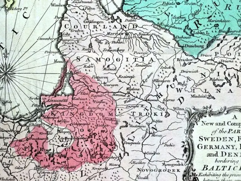 A new and compleat map of the parts of Sweden, Russia, Germany, Poland and  Denmark; bordering on the Baltick Sea exhibiting the present Seat of war between those several powers,