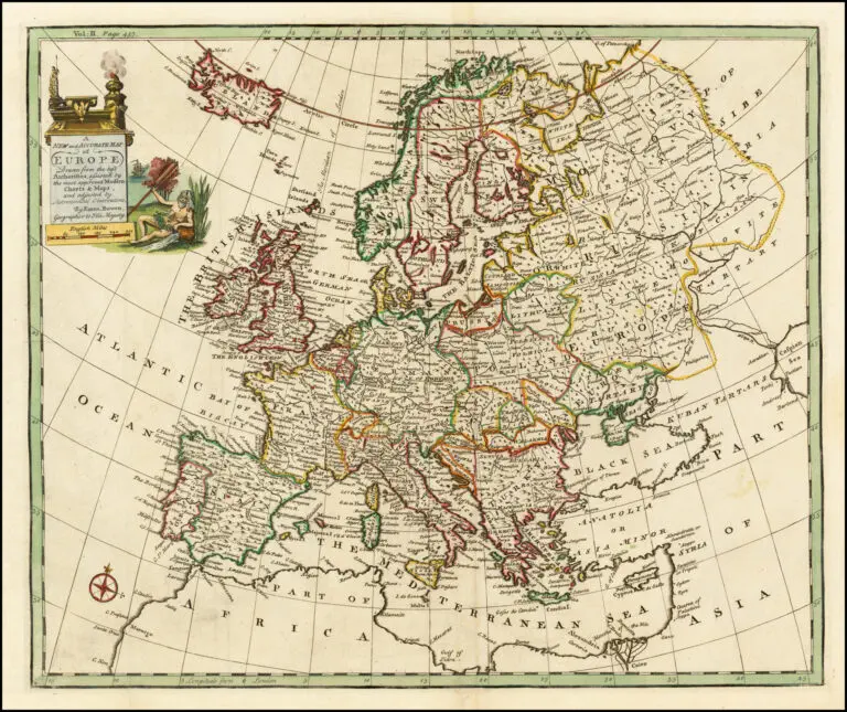 A New and Accurate Map of Europe...