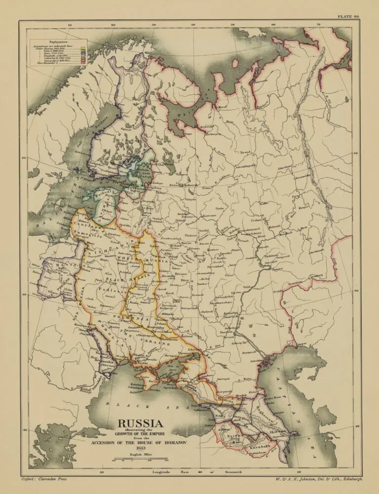 Russia, Growth of the Empire ...