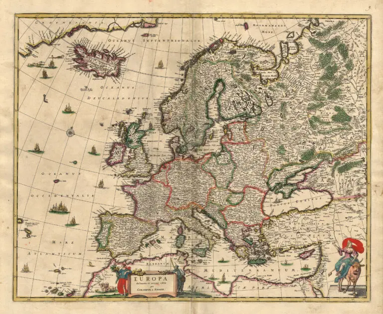 EUROPA delineata et recens edita.