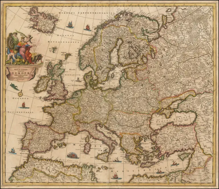 Nova et accurata Totius Europae Delineatio vulgata..,
