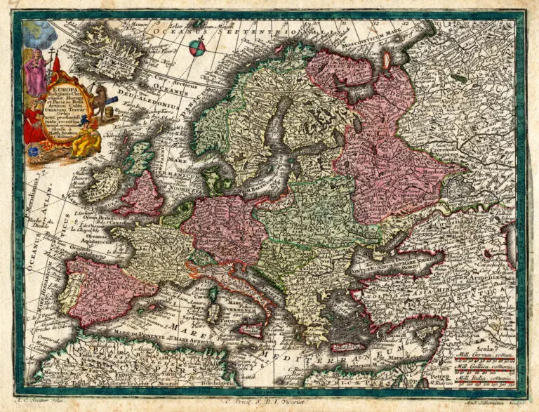 Europa Religionis Christianae Morum Et Pacis Ac Belliartium Culto Omnium…