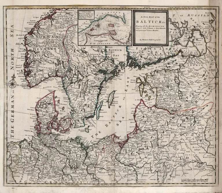 A New MAP of the BALTICK ..,