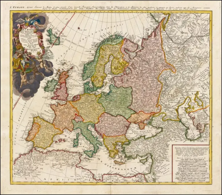Europa Secundum legitimas Projectionis Stereographicae,