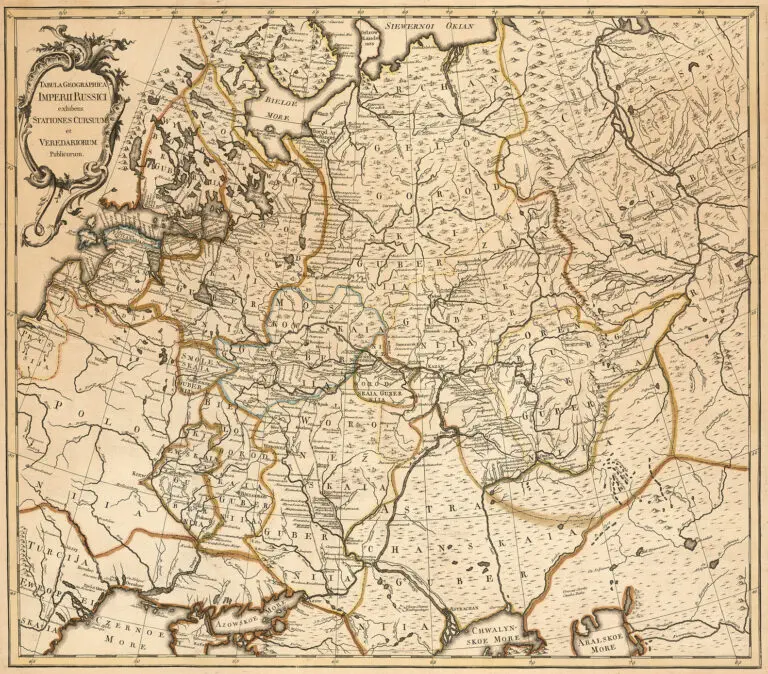 Tabula Geographica Imperii Russici...