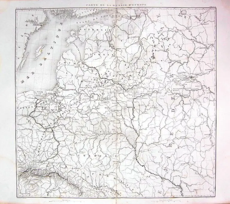 CARTE DE LA RUSSIE D
