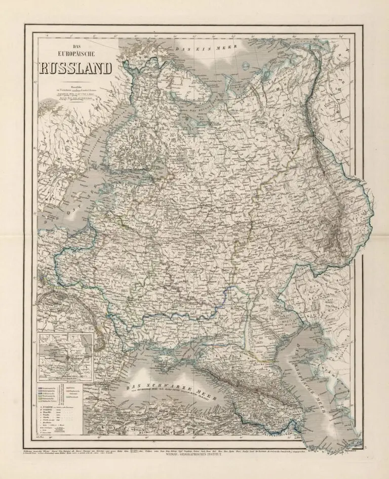 Das Europäische Russland,