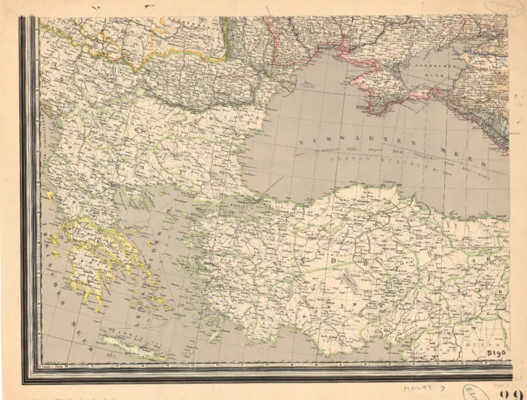 Karte des Russischen Reichs in Europa in 6 Blattern...