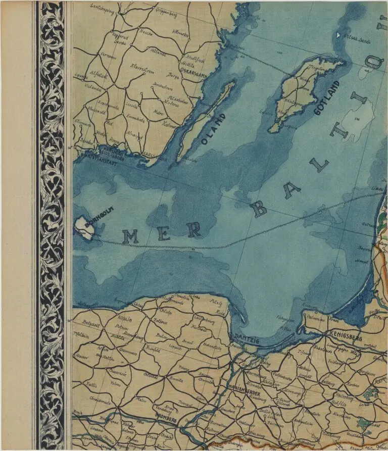 Carte des Voies de Communication par Terre, par Eau, et par Fer de la Russie d