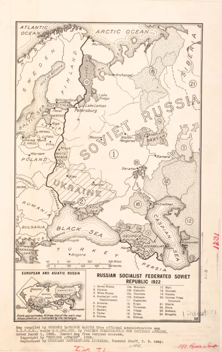 Russian Socialist Federated Soviet Republic 1922,