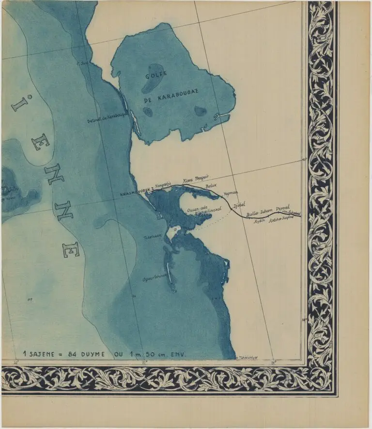 Carte des Voies de Communication par Terre, par Eau, et par Fer de la Russie d