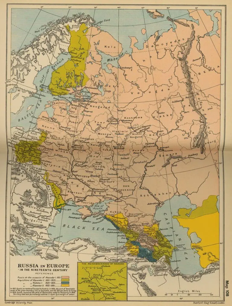 Russia in Europe in the 19th Century,