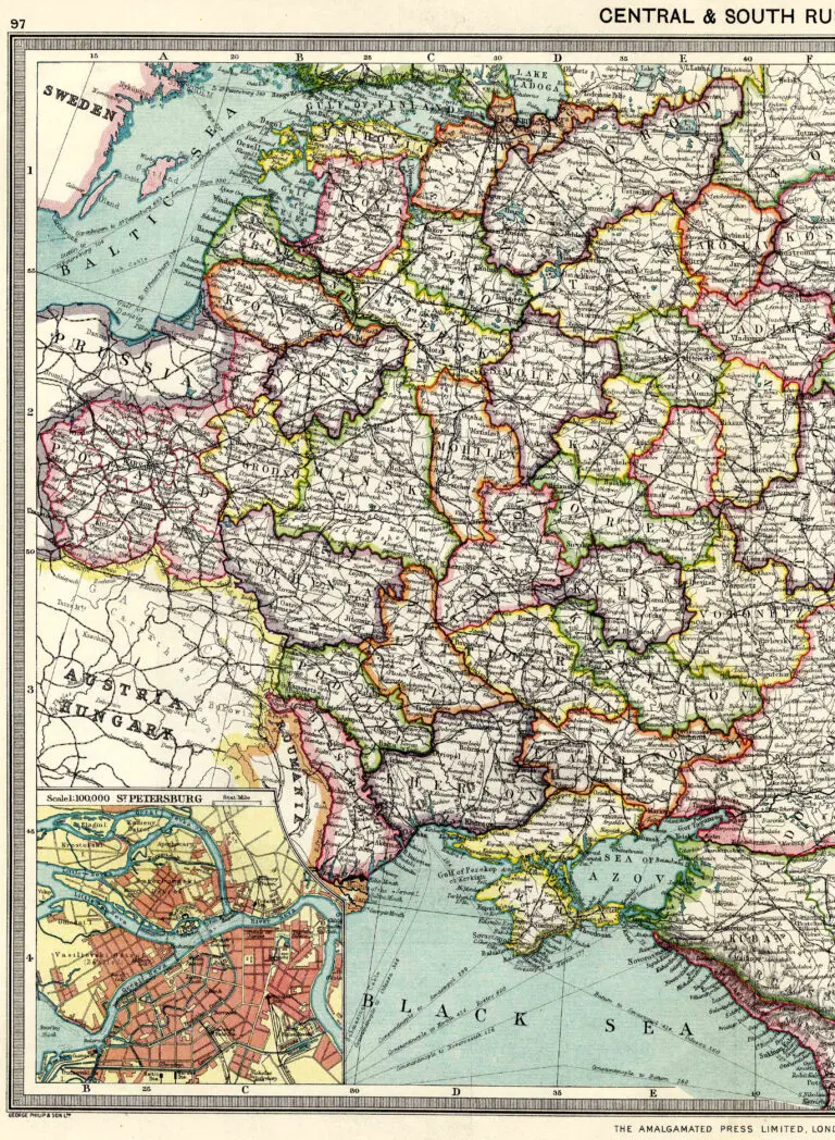 Central & South Russia.