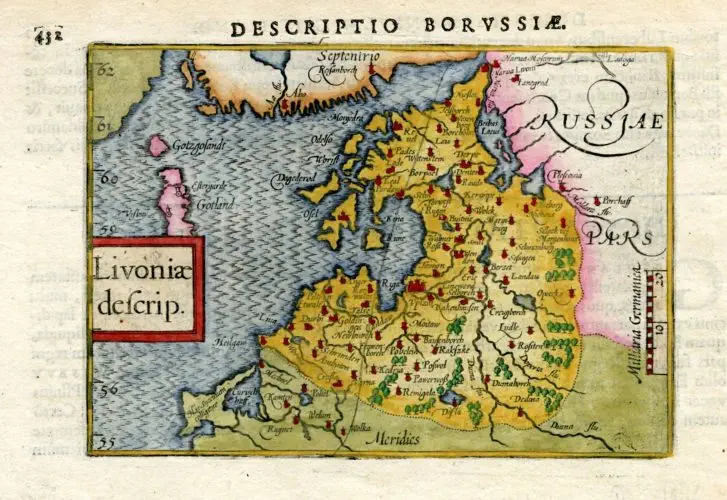 Livoniæ descrip,