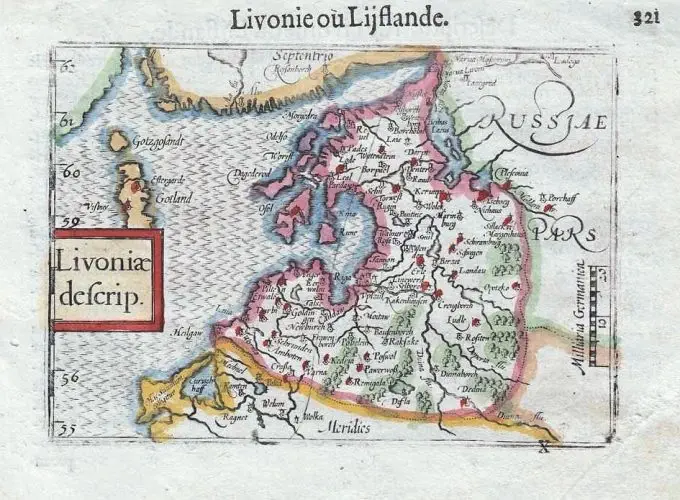Livoniæ descrip,