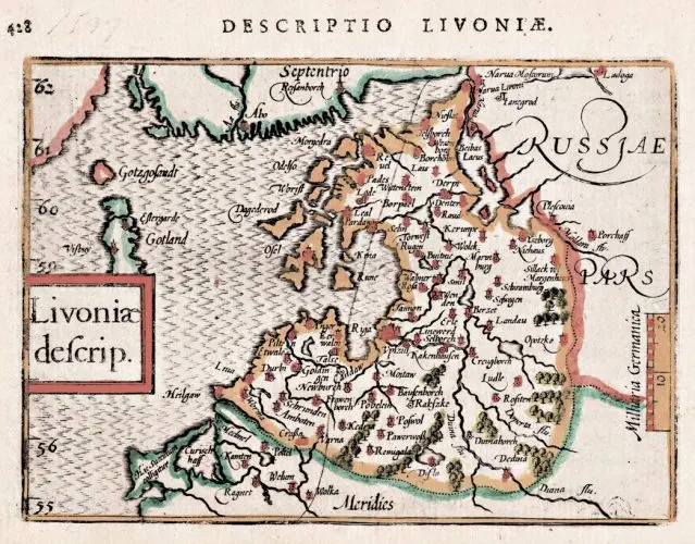 Livoniæ descrip,