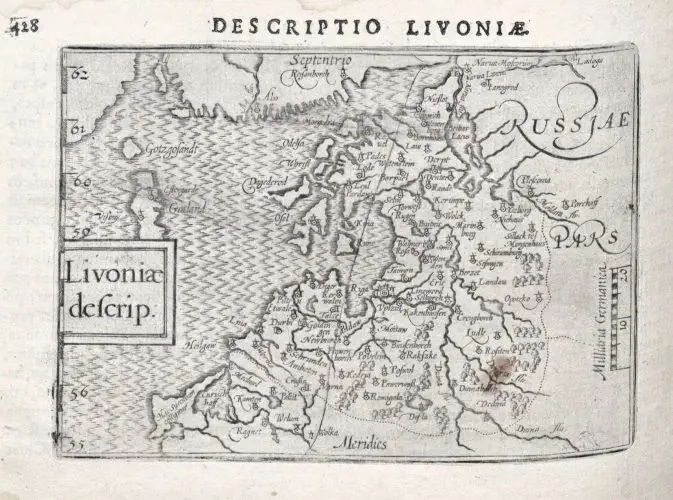 Livoniæ descrip,