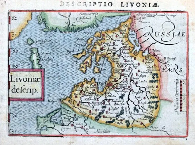 Livoniæ descrip,