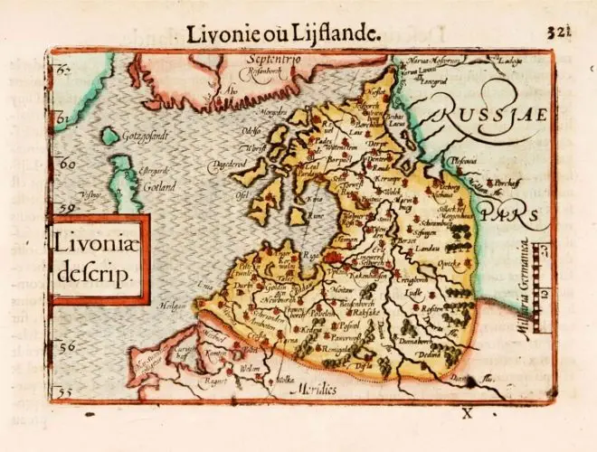Livoniæ descrip,