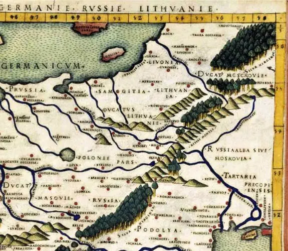 Tabvla moderna Polonie, Vngarie, Boemi, Germanie, Rvssie, Lithvanie