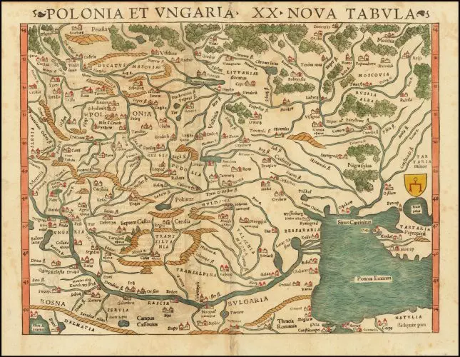 1545_Munster_Polonia_et_Ungaria_XX_Nova_Tabula_raremaps