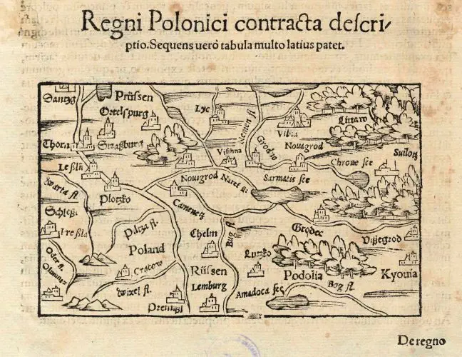 Regni Polonici contracta descriptio