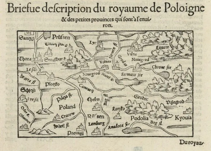 Briesue description du royaume de Pologne