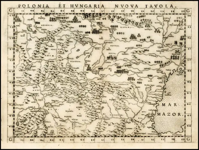 POLONIA ET HVNGARIA NVOVA  TAVOL